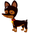 可愛い犬・猫のイラスト