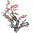 水墨画のイラスト