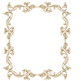 金色の豪華な高級フレーム枠