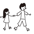 手描き落書きのイラスト