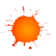 インクが落ちたイラスト