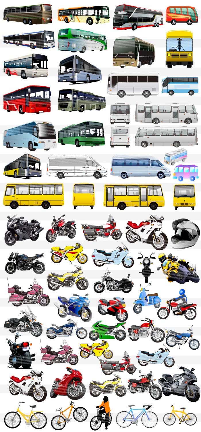 バス・バイク・原付・自転車