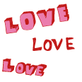 LOVEの手書きローマ字