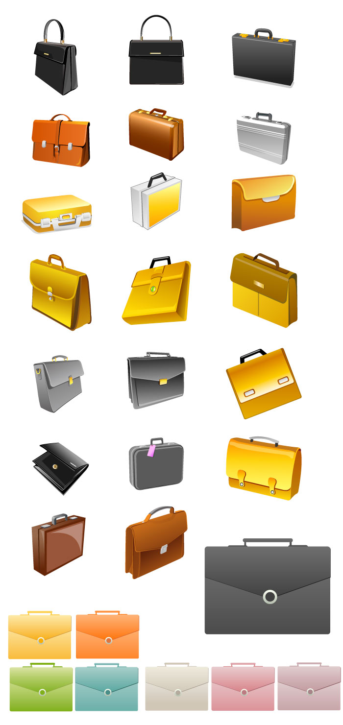 ビジネス鞄の無料イラスト イラストレーター素材 Ai Eps 商用可能
